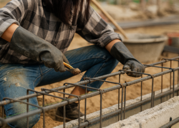 Укладка бетон