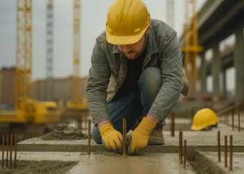 Укладка бетон