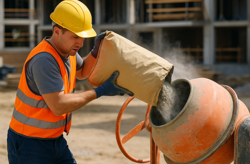 укладка бетона