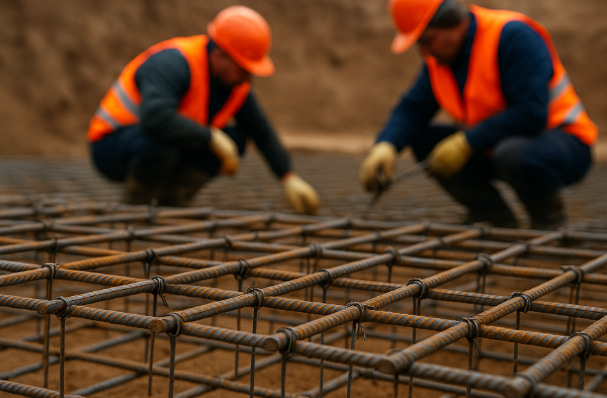 Подготовка к заливке